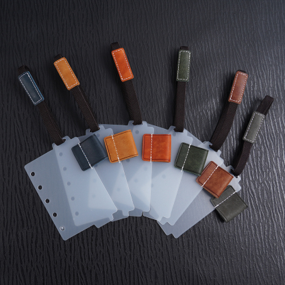 A7 6穴 バインダー用 インデックス シール帳 台紙