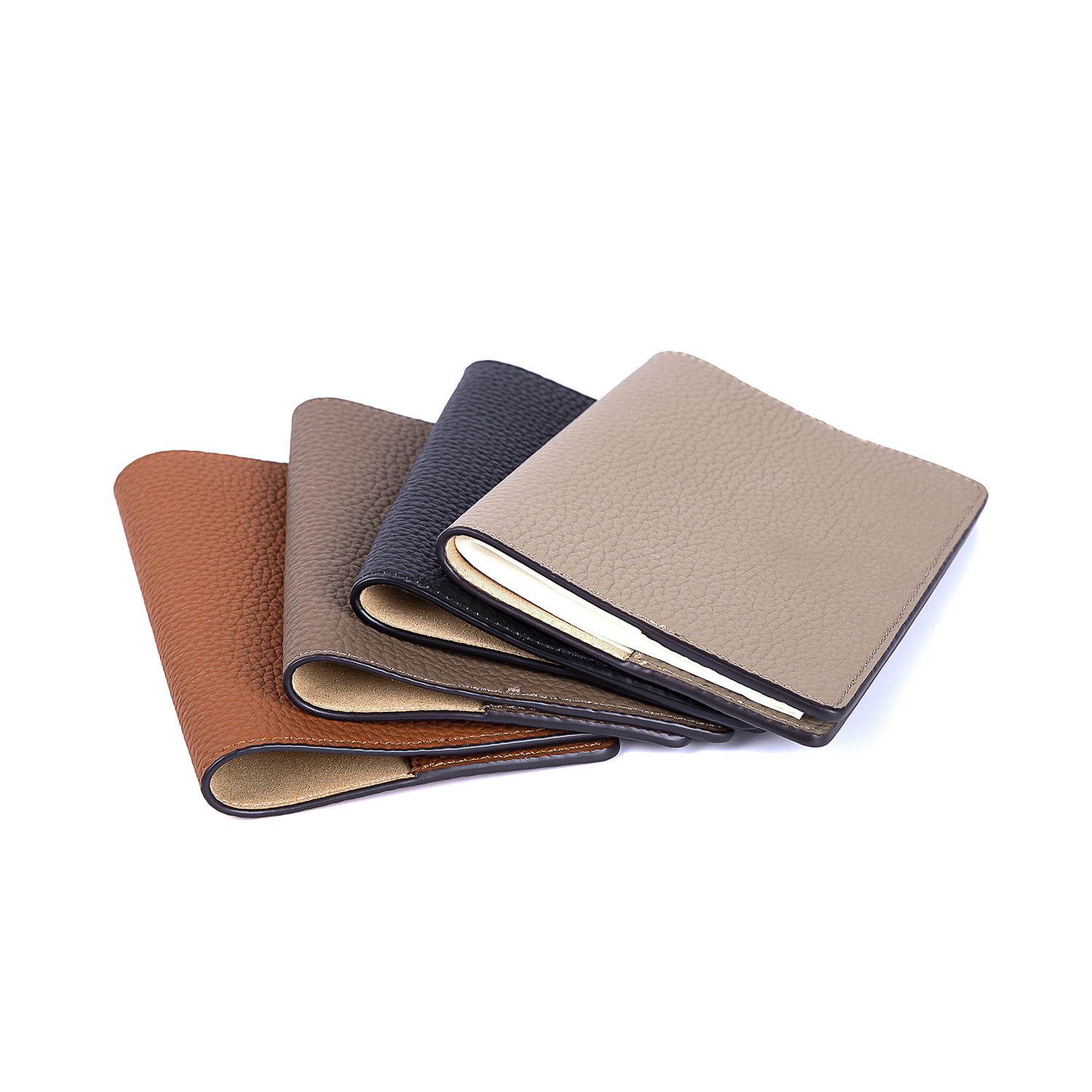 A5 ライチ革 ノート カバー