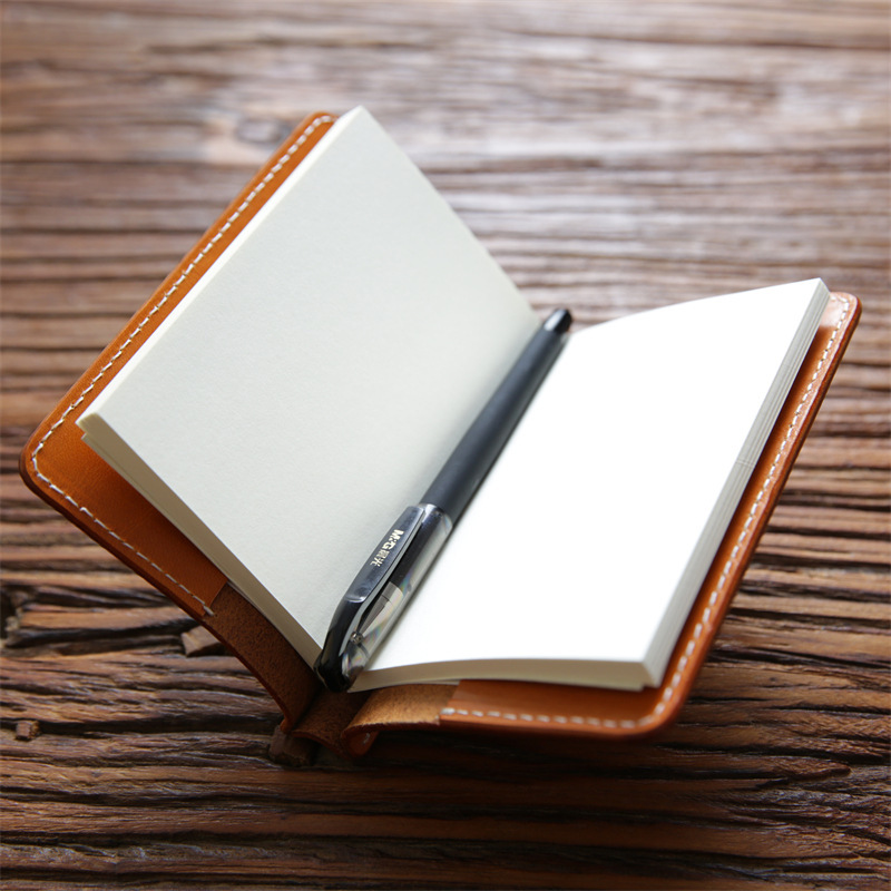 A6 文庫本 植物鞣し革 ノート カバー
