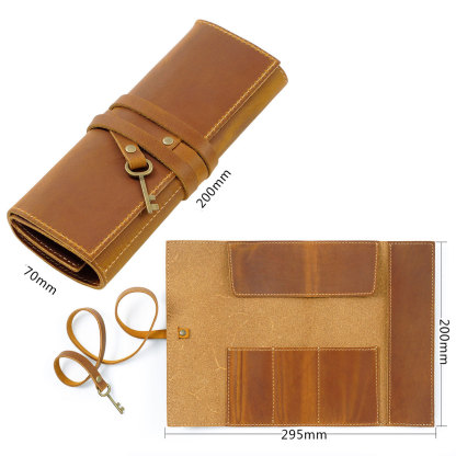 大容量 革 ルポペンケース レトロ キーチャーム