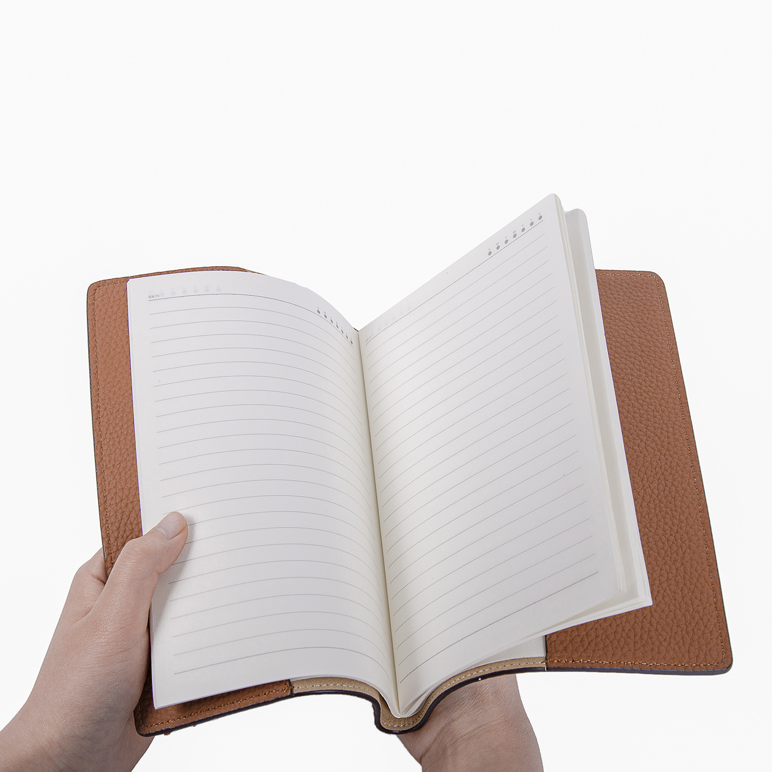 A5 ライチ革 ノート カバー