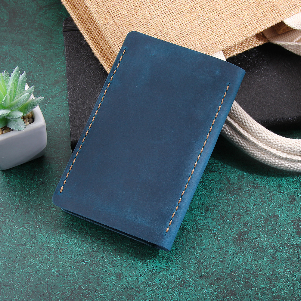 持ち歩き メモ帳 革ノート カバー