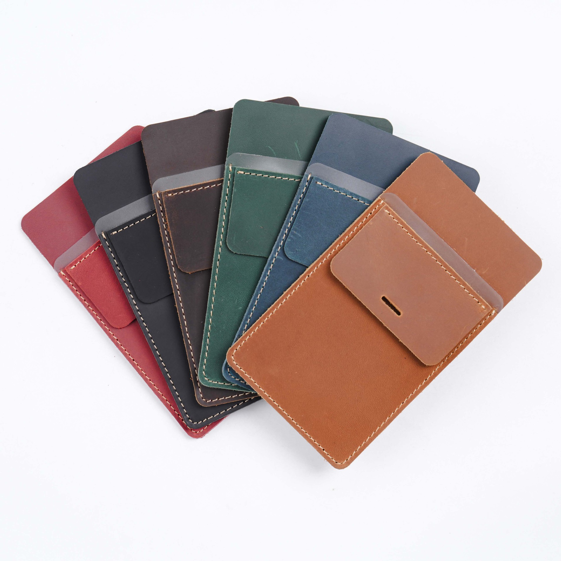 革 ペンホルダー 胸ポケット用ペンケース