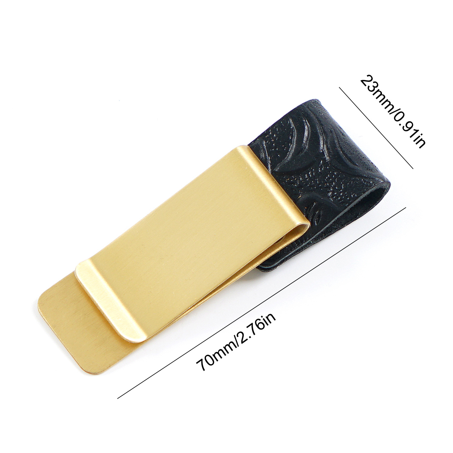 唐草模様 革 手帳 ペンホルダー