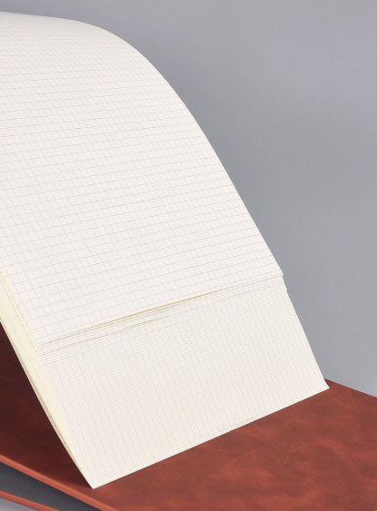 5ミリ 方眼 ノート レフィル 6穴 A4 横長 ルーズリーフバインダー対応