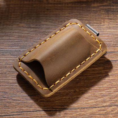 革 一本差し 手帳 ペンホルダー