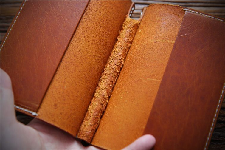 A6 文庫本 植物鞣し革 ノート カバー