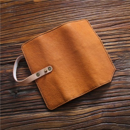 ルポペンケース 大容量 植物鞣し革 筆箱 小物収納