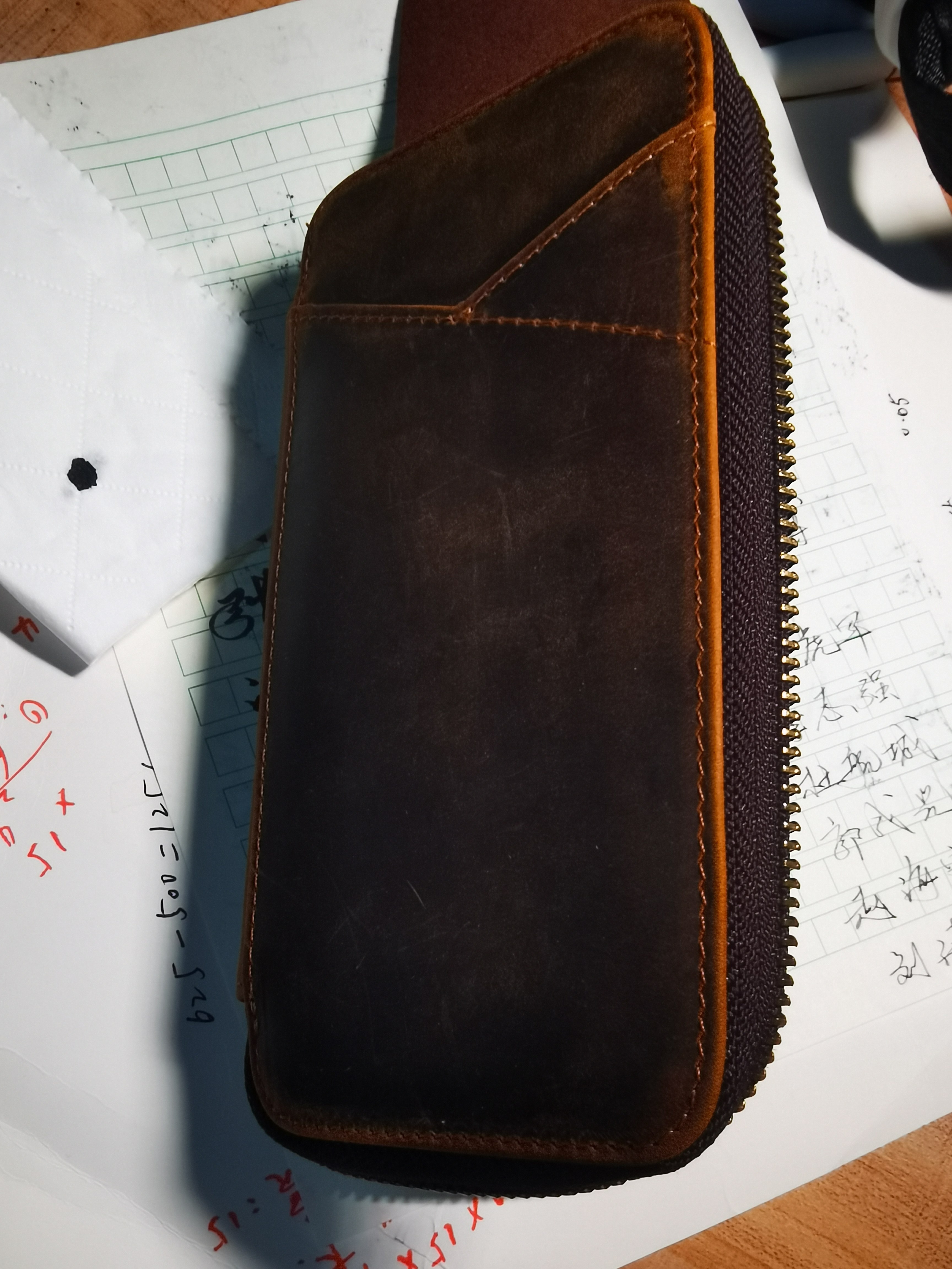 手作り 革カバー ノート ペンケース – haetinjp
