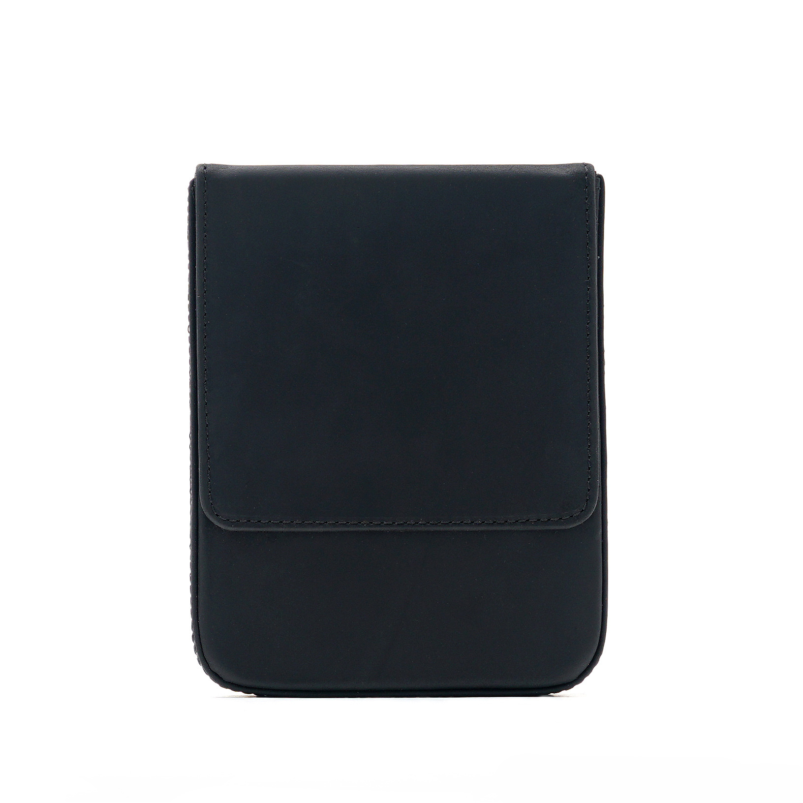 革 ペンケース 6本入れ 硬い筆箱 万年筆収納