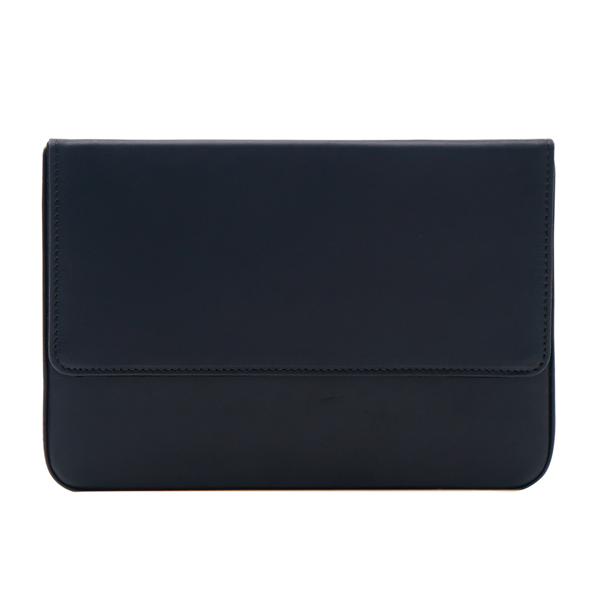 革 ペンケース 12本入れ 硬い筆箱 万年筆収納