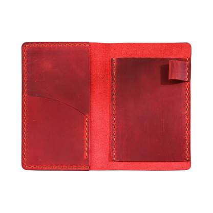 持ち歩き メモ帳 革ノート カバー