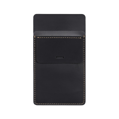 革 ペンホルダー 胸ポケット用ペンケース