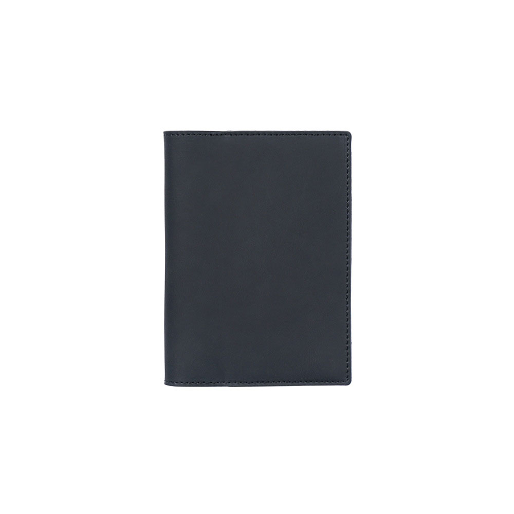 A6 革 ノート カバー ペンホルダー カードホルダー付き