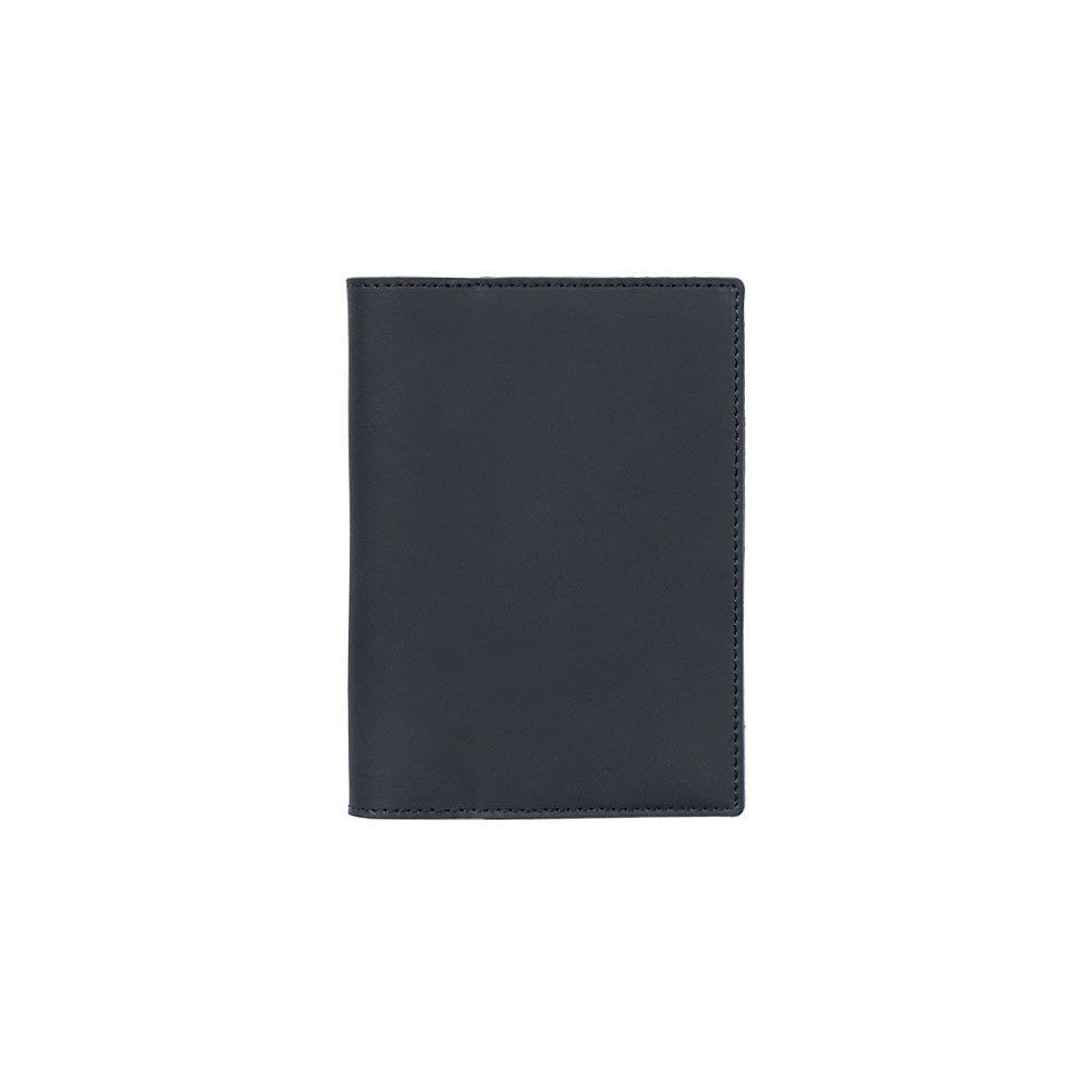 A6 革 ノート カバー ペンホルダー カードホルダー付き