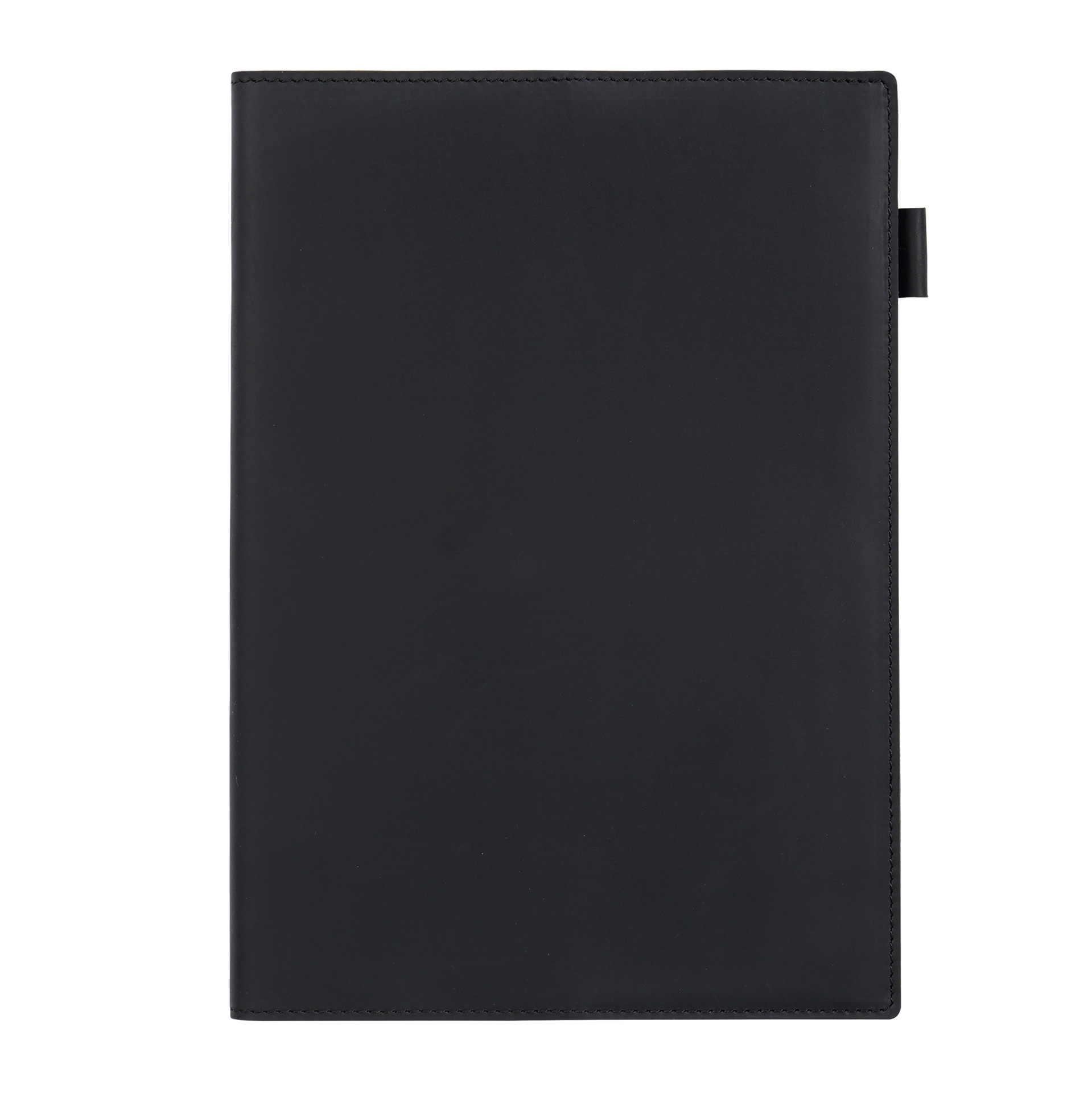 B5 水牛革 シンプル ノート カバー ペンホルダー カードホルダー付き