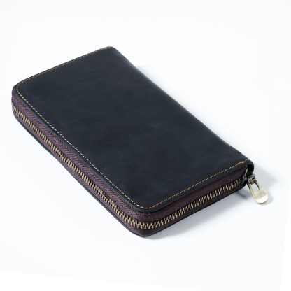 革 ペンケース 5本入れ 