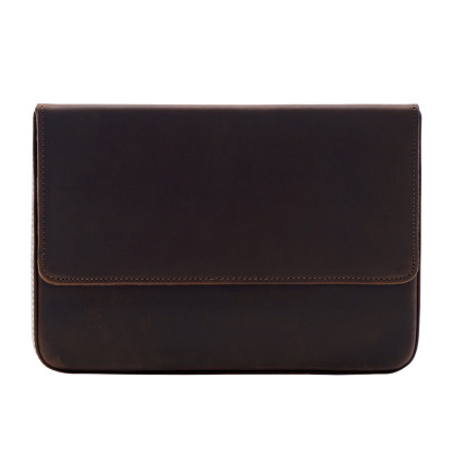 革 ペンケース 12本入れ 硬い筆箱 万年筆収納