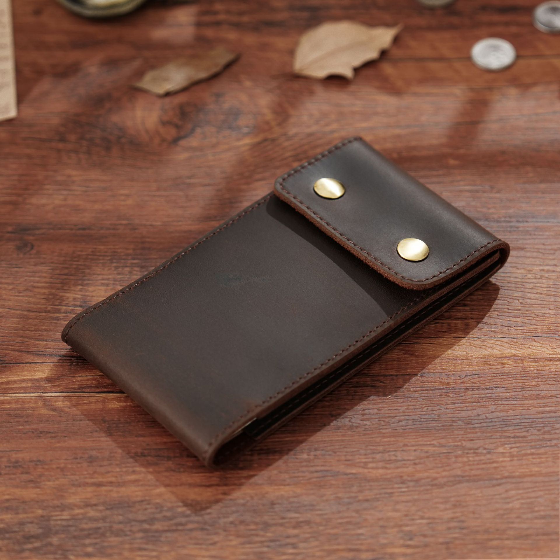 ミニ 革カバー ノート 持ち歩き メモ帳