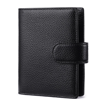 A7 財布式 6穴 バインダー 大容量収納 革カバー ノート