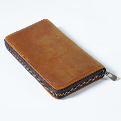 革 ペンケース 5本入れ 