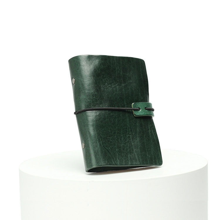 A6 6穴 バインダー 植物鞣し革 カバー ノート