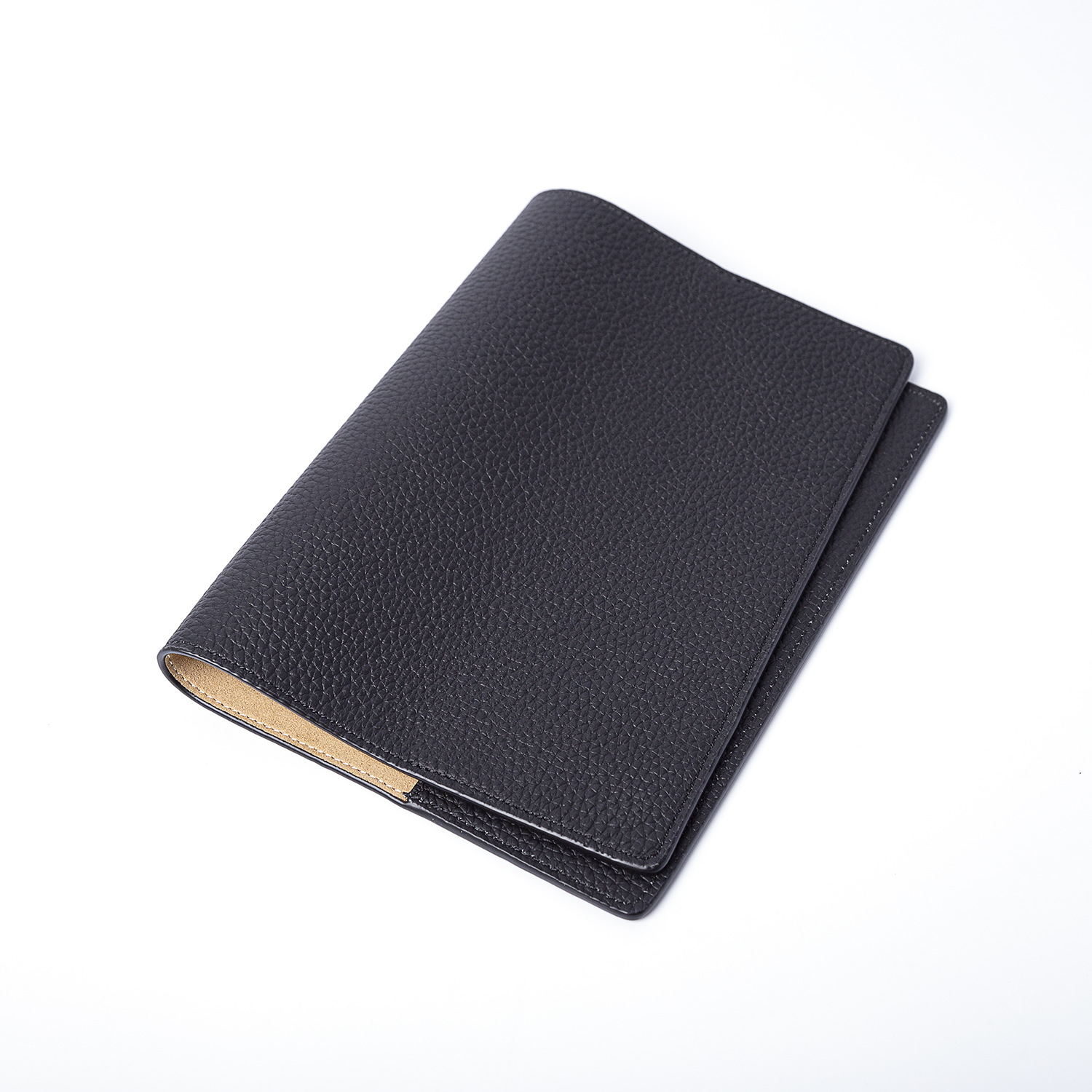 A5 ライチ革 ノート カバー