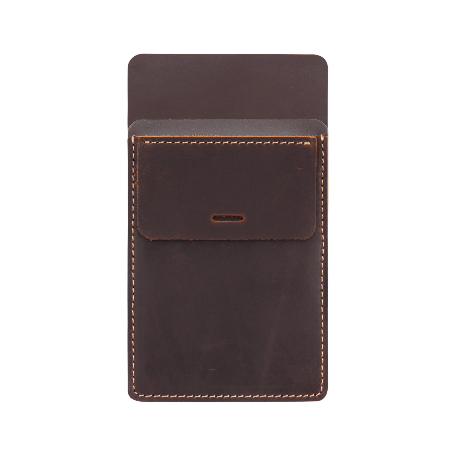 手作り の 革 ペンケース 3本入れ 高級万年筆対応 レシート収納