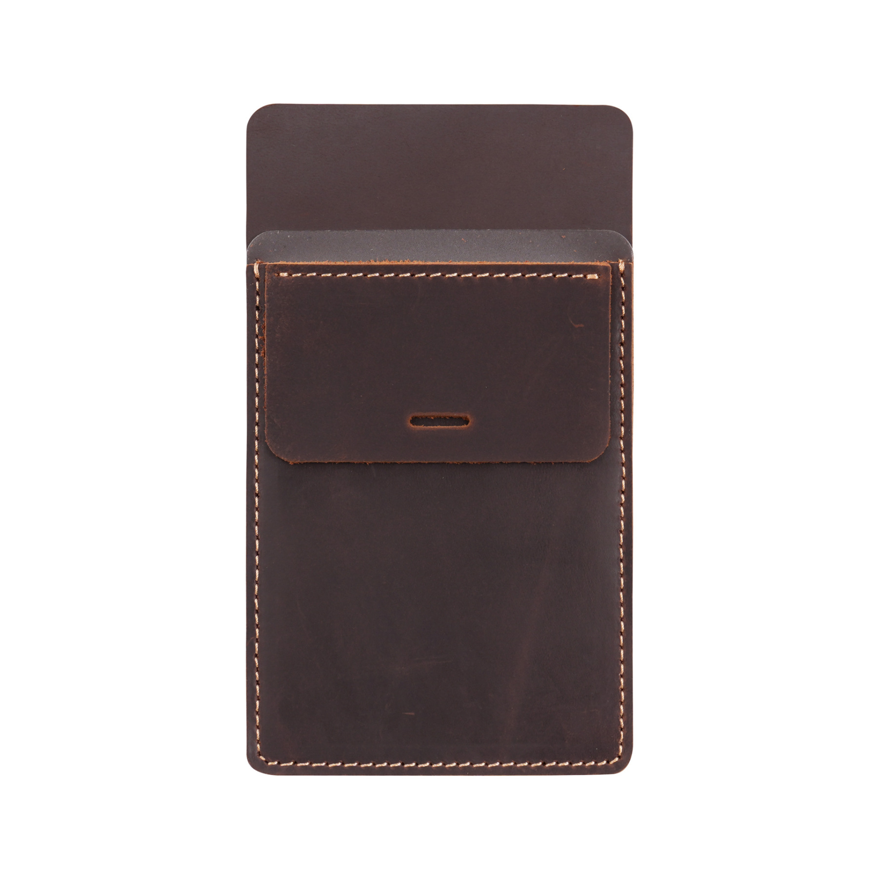 手作り の 革 ペンケース 3本入れ 高級万年筆対応 レシート収納