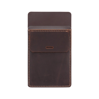 革 ペンホルダー 胸ポケット用ペンケース