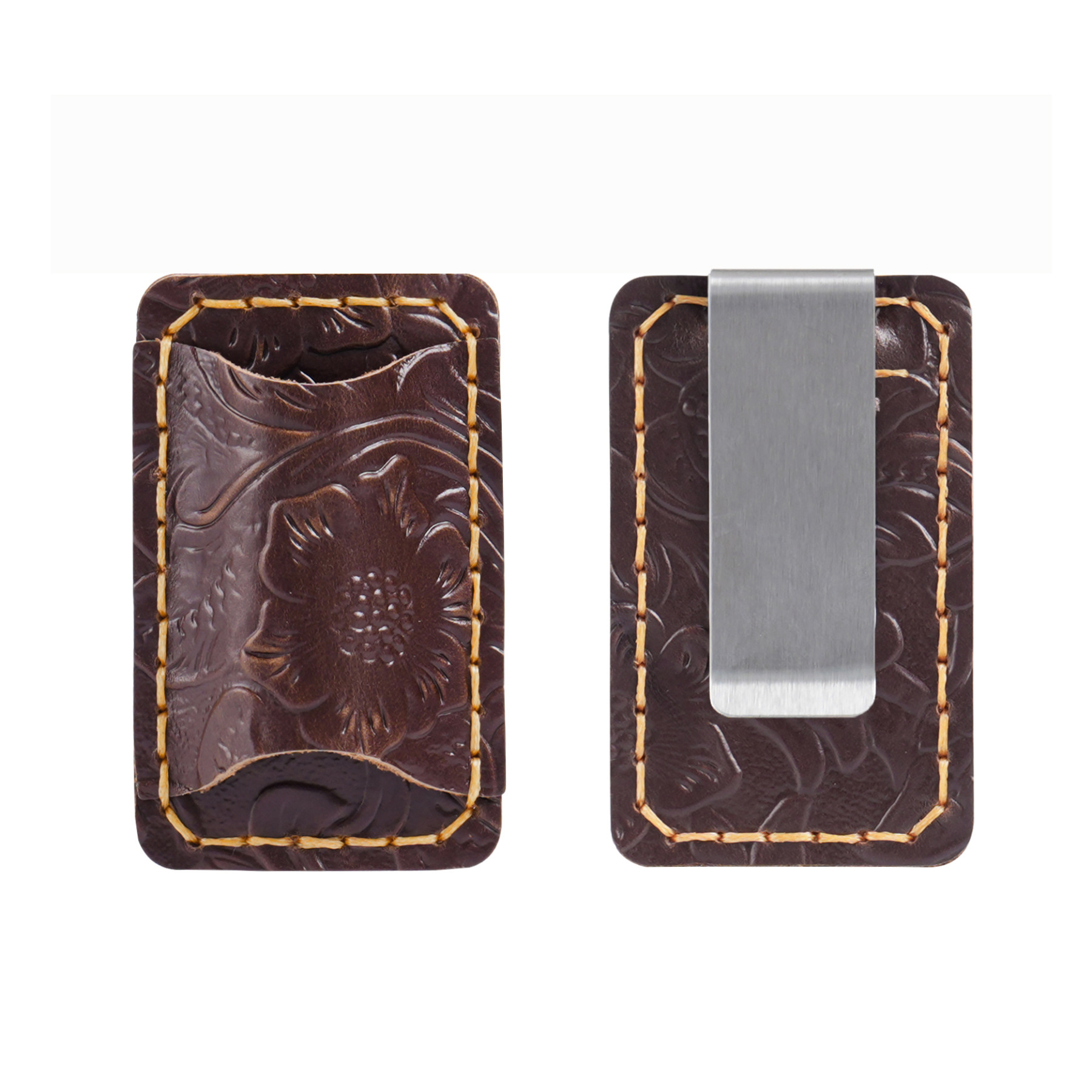 手作り の 革 ペンケース 3本入れ 高級万年筆対応 レシート収納