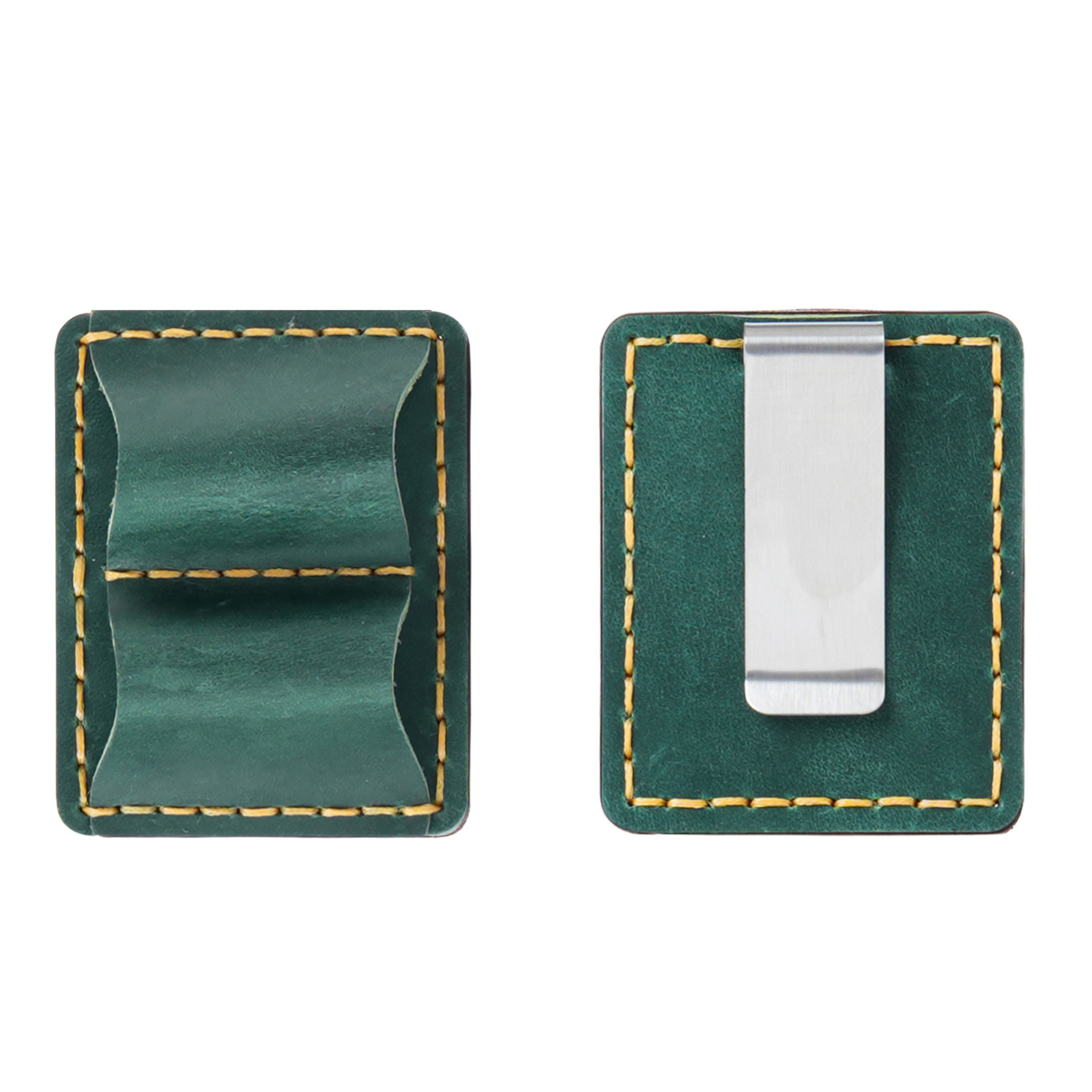 2本差し 革 手帳 ペンホルダー