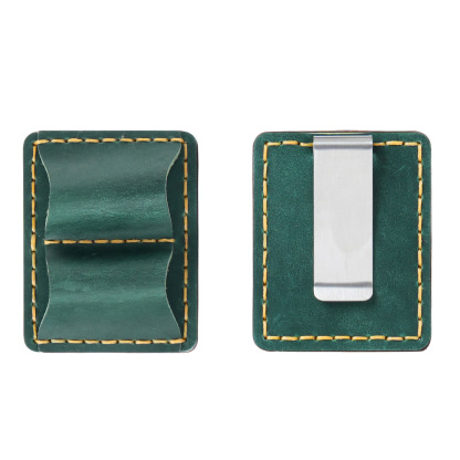 2本差し 革 手帳 ペンホルダー