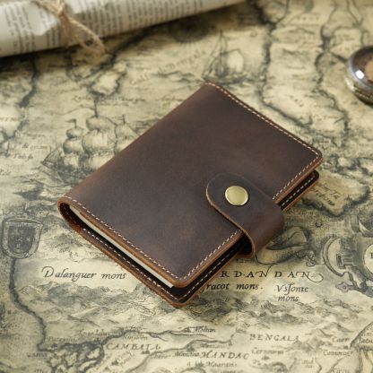 B7 ミニノート 革 カバー