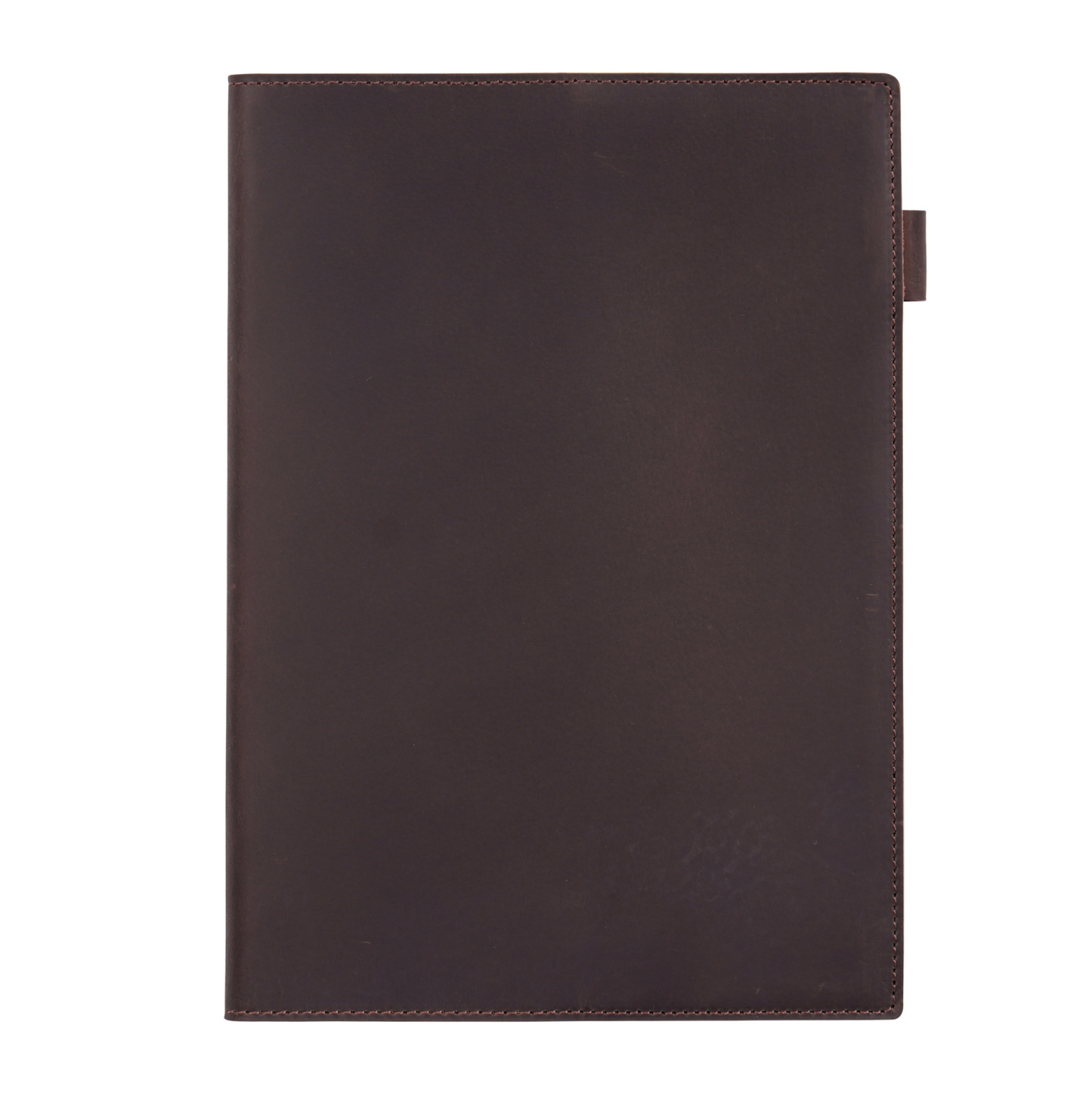 B5 水牛革 シンプル ノート カバー ペンホルダー カードホルダー付き