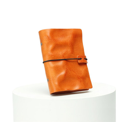 A6 6穴 バインダー 植物鞣し革 カバー ノート