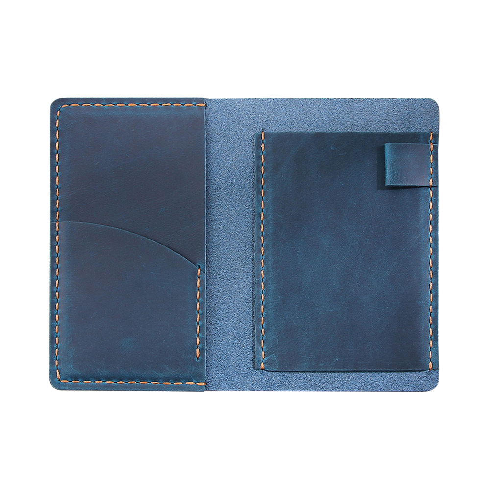 持ち歩き メモ帳 革ノート カバー