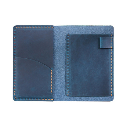 持ち歩き メモ帳 革ノート カバー