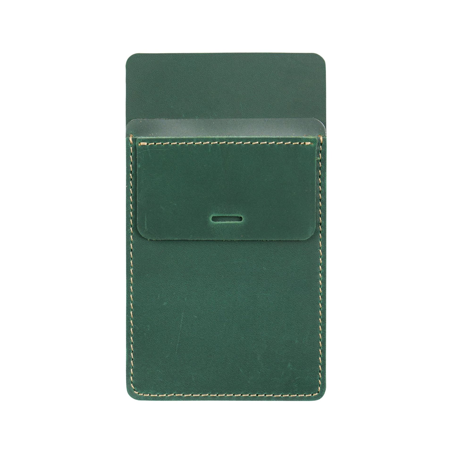 革 ペンホルダー 胸ポケット用ペンケース