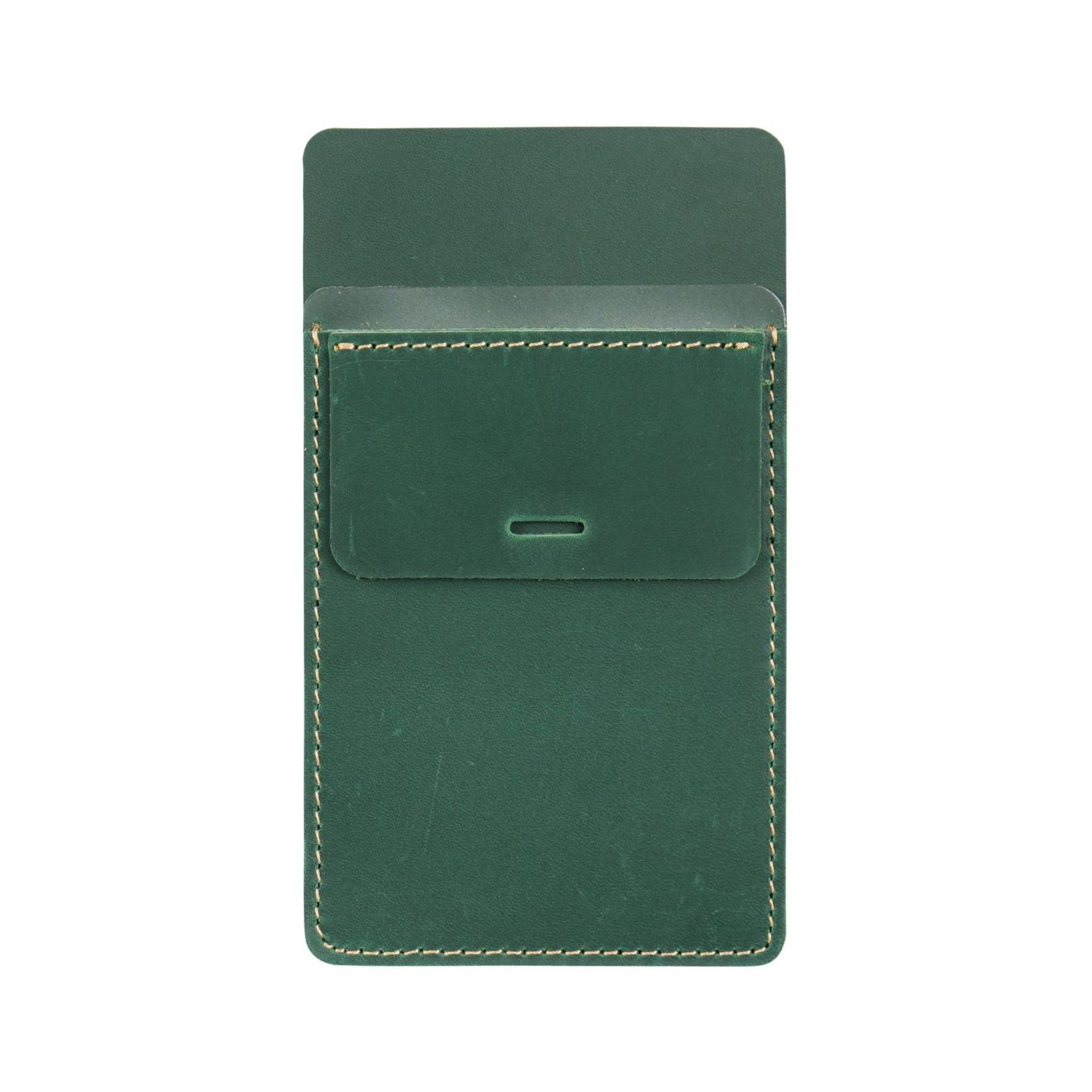 革 ペンホルダー 胸ポケット用ペンケース