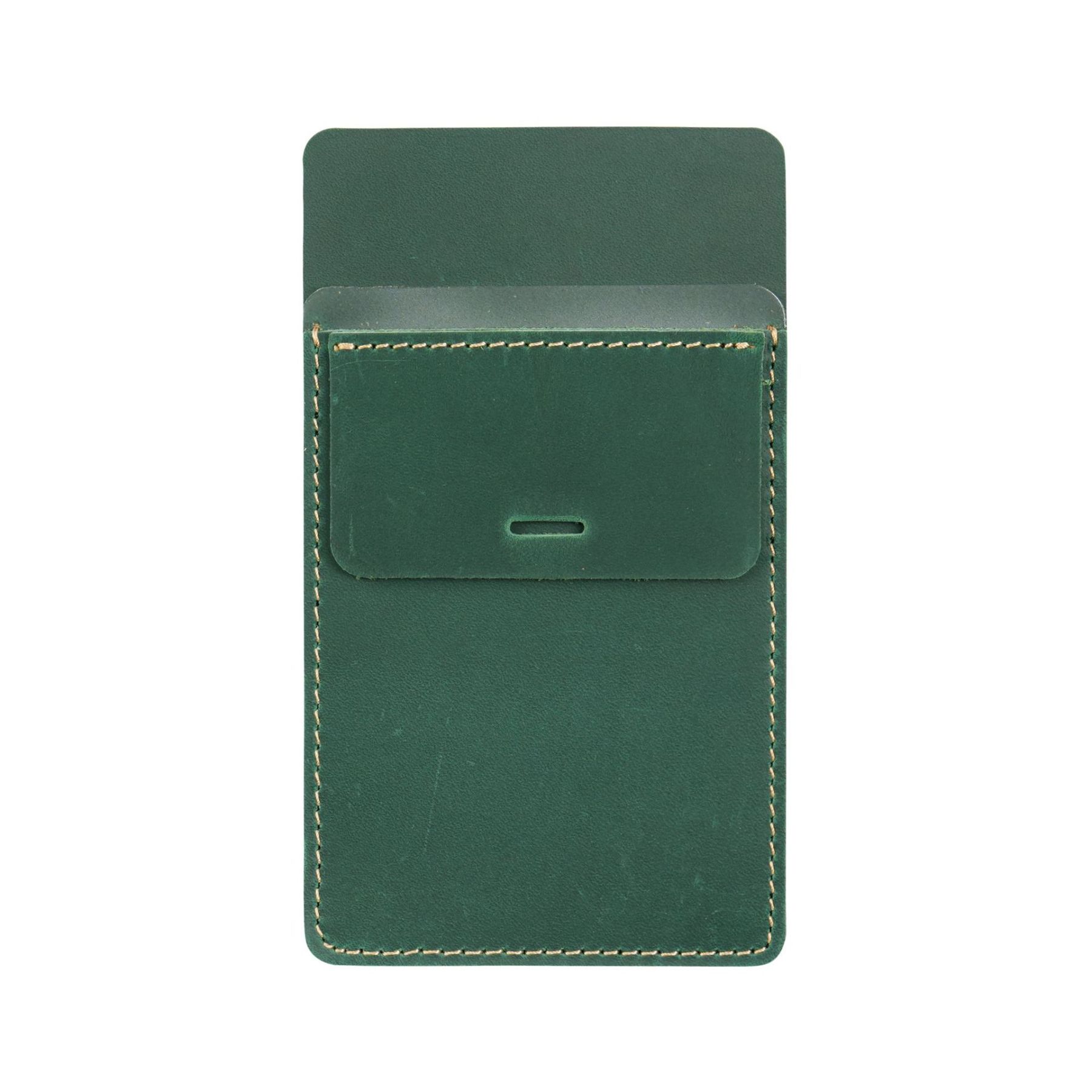 革 ペンホルダー 胸ポケット用ペンケース