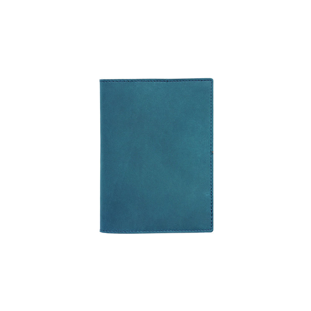 A6 革 ノート カバー ペンホルダー カードホルダー付き