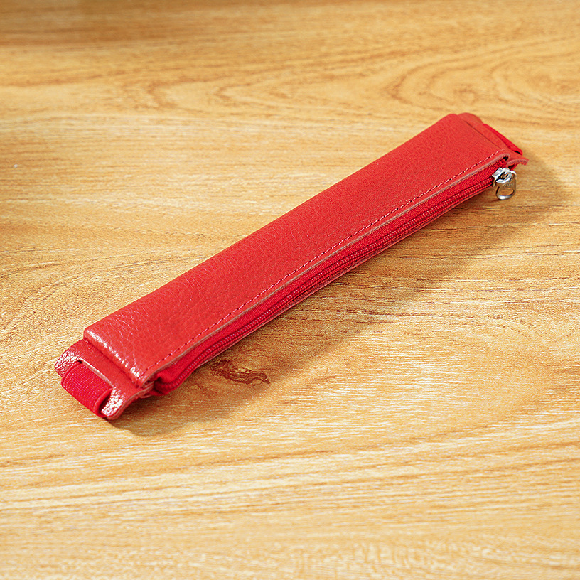 手作り 革 手帳用 ペンホルダー ペンケース バンド付き