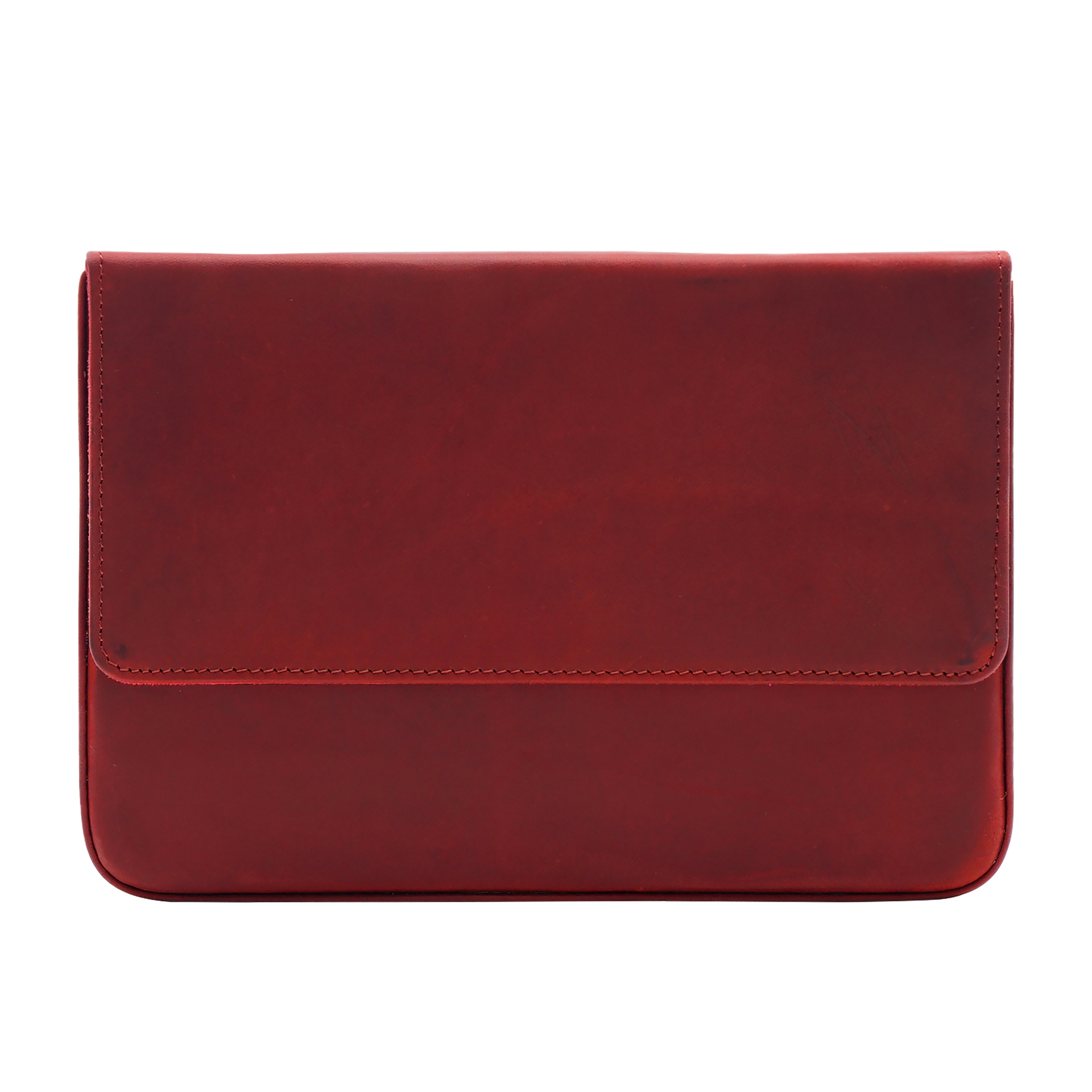 革 ペンケース 12本入れ 硬い筆箱 万年筆収納