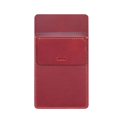 革 ペンホルダー 胸ポケット用ペンケース