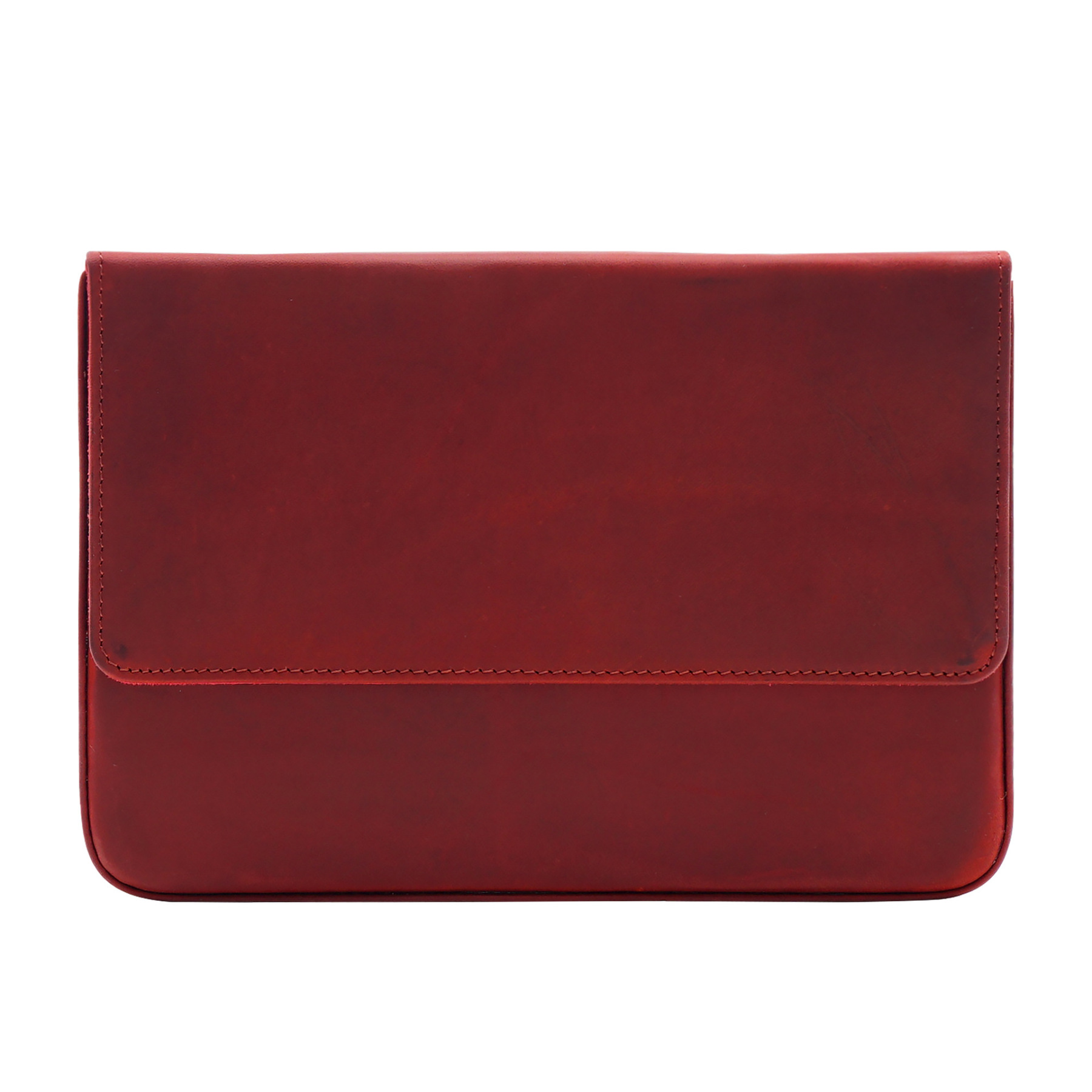 革 ペンケース 12本入れ 硬い筆箱 万年筆収納