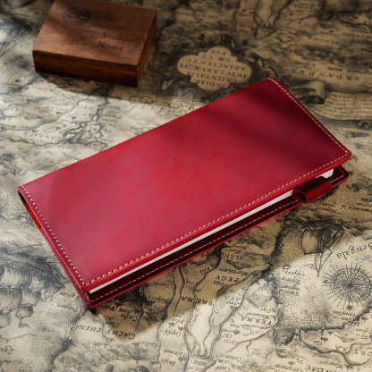 Weeks対応 革 ノート カバー