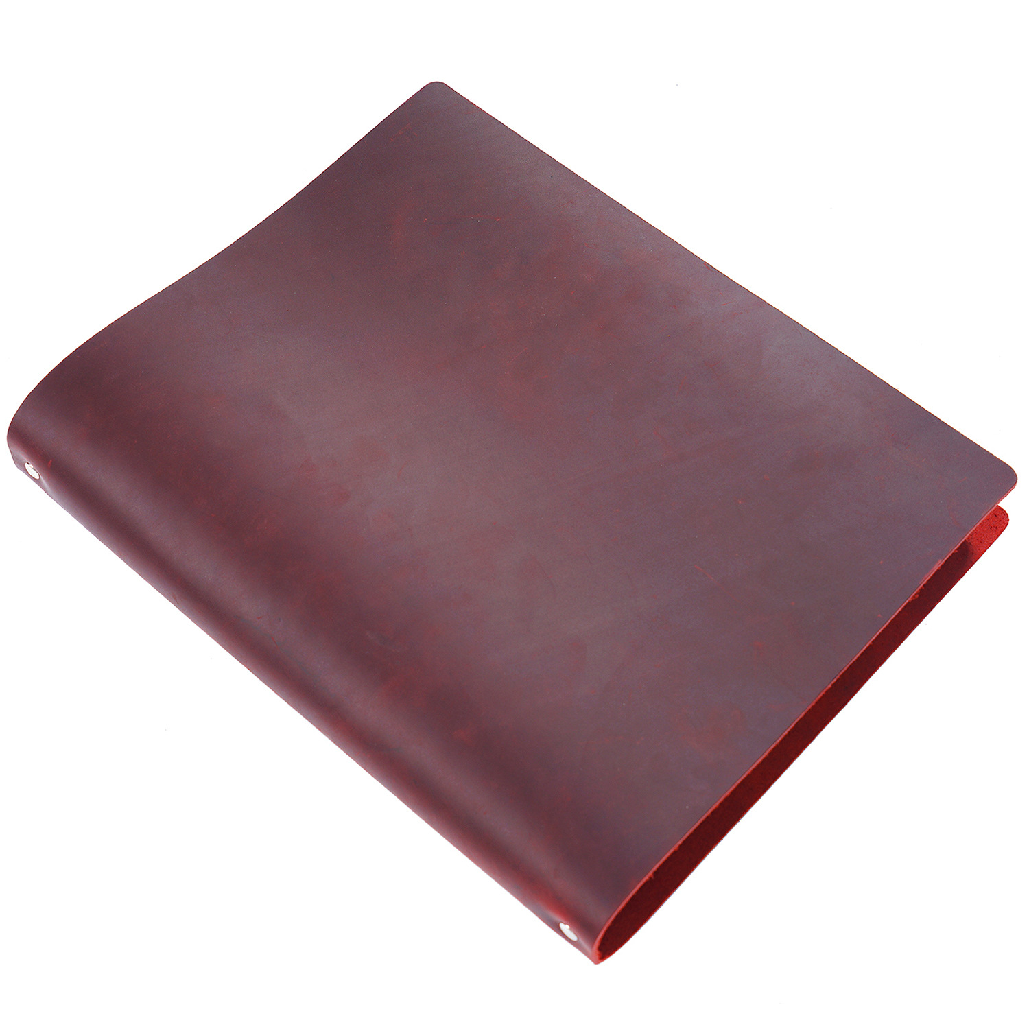 A4 4穴 バインダー 革カバー ノート