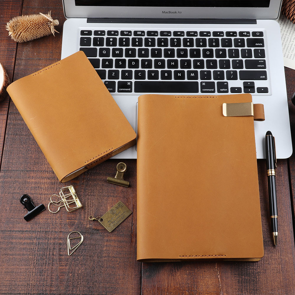 A5 フリー 革 ノート カバー