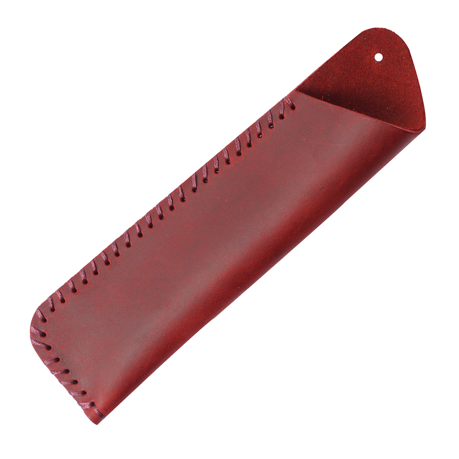 革 ペンホルダー 2本差し ペンケース